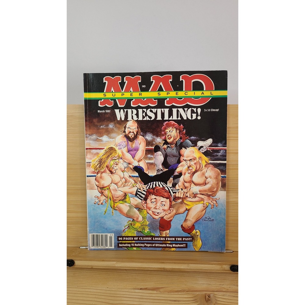 1992 MAD Super Special Wrestling Magazine March Hulk Hogan Ultimate Warrior